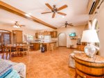 Casa Frazier Rental Property in El Dorado Ranch Resort, San Felipe Baja - living room overview